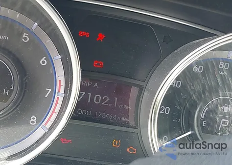 2012 Hyundai Sonata Gls z USA, uszkodzony, nr VIN 5NPEB4ACXCH396218